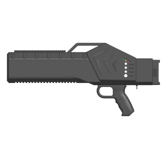 Handheld Detection, Jamming & Spoofing Integrated Device